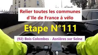 #0111 - 92 - Bois Colombes - Asni&egrave;res sur Seine - 2.1 km (405.2 km)
