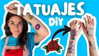 🌹 TATUAJES DIY | Talleres y manualidades | -Una maestra con clase