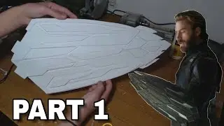 How to make the new shield of the Captain America PART 1 - Shield Captain America Infinity War - DIY