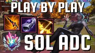 HOW TO SOL PLAY BY PLAY - Adc Smite 2 Gameplay
