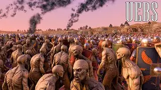 30.000 Zombies VS 29.000 Romans _ Ultimate Epic Battle Simulator 2! UEBS 2