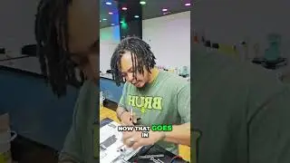 Front Camera Repair: Heat Application & Flex Connector Tips #shorts