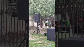 Jbl Eon 715 outdoor bass/sound test!