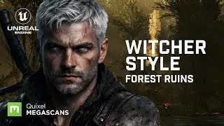 Witcher-Style Forest Ruins | Dark Fantasy Cinematic in Unreal Engine 5.6