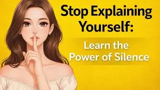 Stop Explaining Yourself: Learn the Power of Silence | English Listening Practice