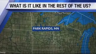 How was the rest of the US affected during this arctic blast?