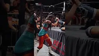 Mercedes Mon&eacute; fakes out the UK audience at RevPro High Stakes
