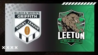 Under 18s | Round 10 vs Griffith black & Whites | Season 2025