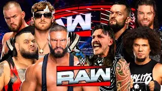 WWE 2K25 | The Vision Vs The Judgement Day - Tag Team Elimination Match | Raw Netflix