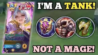 ZHUXIN IS A TANK, NOT A MAGE! (please try!💀) ZHUXIN BEST BUILD -MLBB