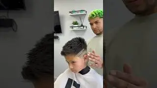 CORTE FACHERO PARA LOS BABY DE LA CASA 😍 #ni&ntilde;o #cortedeni&ntilde;o #barbero #barberia #chile