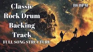 86 BPM Rock Drum Track &ndash; Mid-Slow Rock Flow with Full Arrangement