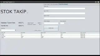 İnventory Tracking Software V.1