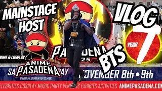 ANIME PASADENA 2025 VLOG (Точка зрения ведущего MainStage)