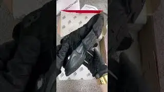 Мужские термо кроссовки New Balance 9060 Cordura GTX All Black, кеды замша кожа текстиль А4644