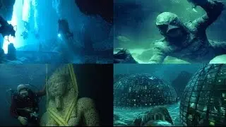 BERMUDA TRIANGLE LOST CITY : FOOTAGE SHOW HUGE KINGDOM HIDDEN UNDER WATER UFO ALIEN SIGHTINGS