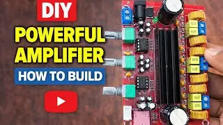 Best200W diy bluetooth karaoke #partybox amplifier review | TPA3116D2 2.1 #subwooferbass #test #bas