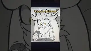 Silver ascended to another dimension #sonicthehedgehog  #silverthehedgehog #blazethecat