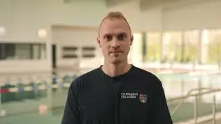 Sportlicher Einstellungstest - 200-Meter-Schwimmen
