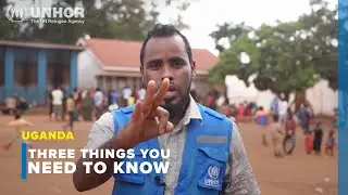 How many refugees have found safety in Uganda?
