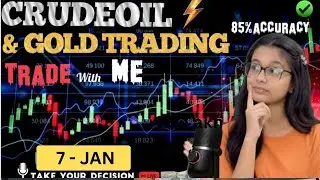 7 JAN  | MCX Live Trading | Crude Oil Live Trading  | Commodity Trading Live Stock Market Live #mcx