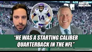 Jets PXP Bob Wischusen 'not surprised' of Sam Darnold's talent