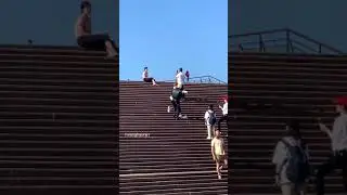 bang chan helping a poor dancer in australia