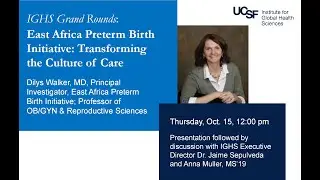 East Africa Preterm Birth Initiative: Transforming the Culture of Care
