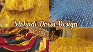 Latest Mehndi Dress & Stylish Dress Ideas 2025 | Bridal & Party Look utorials @fashionhubbymahi 
