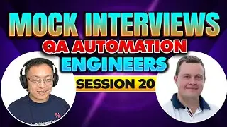 QA Automation Mock Interview with Hiring Manager. S20