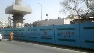 Jaipur -  Metro Project at Sodala