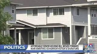 Oregon affordable housing bill for seniors awaits signature from the Governor