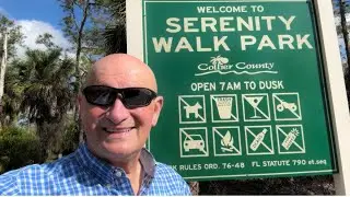 Serenity Park in Naples Florida - FREE Admission Hiking Trail