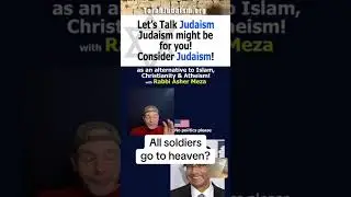 Do All soldiers go to heaven? #ashermeza #israel #jewish #jerusalem #rambam #judaism #halacha