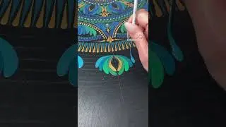 Sapphire, Emerald, Turquoise & Gold Mandala ✨