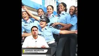 Indian Air Force Hair Style For Female Cadets #indianairforce #shorts