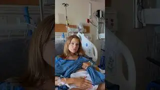 24 hours postpartum/post C-section was rough.  #postpartum #Csection #babygirl #motherhood #vlog
