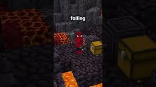 This player climbed up nether fortresses without building on my server #minecraft #server #smp