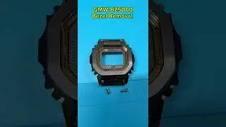 GMW-BZ5000 Bezel Removal #gshock #watch #custom