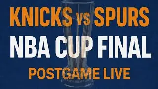 Knicks vs Spurs NBA Cup Championship | Post Game Live Reaction & Breakdown 📱