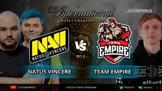 Navi vs Empire🔴Natus Vincere vs Team Empire | The International 10: Eastern Europe Qualifier [RU]