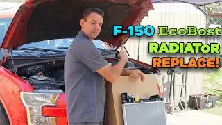 2015  And Newer Ford F150 Eco-Boost  Radiator Replacement