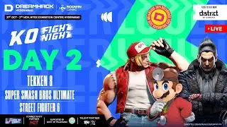 [LIVE] KO Fight Night - Day 2 | DreamHack India 2025