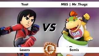 King's Kandy - Yeat (Mii Brawler) Vs. Mr_Thugz (Bowser Jr.) - Losers Semis