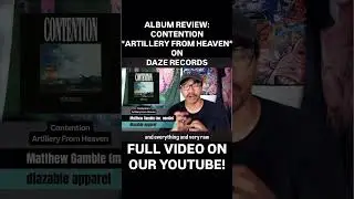 ⚔️ Обзор альбома Contention &ndash; Artillery from Heaven | Металкор в стиле Straight Edge из Тампы 🔥
