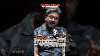 Meet Ahmed Faraz at HorrorCon 2025!! #horror #shorts #horrorcon
