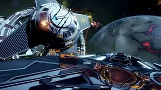 Science vessel attacked by thargoids Head Tracking ELite