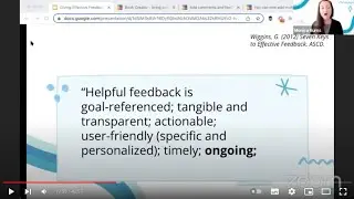 Giving Effective Feedback in Online Spaces
