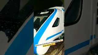 #handmade #vandebharatexpress #making #amazing 😍 #model #train #awesome 🔥 #shorts