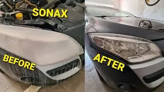 Headlight Polish And Protection | SONAX Profiline Ceramic Coating